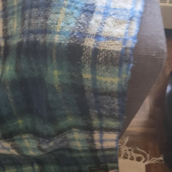 Mohair Wool Plaid Blanket Robert Burns Dress Gordon Tartan  Scotland - Picture 5 of 7